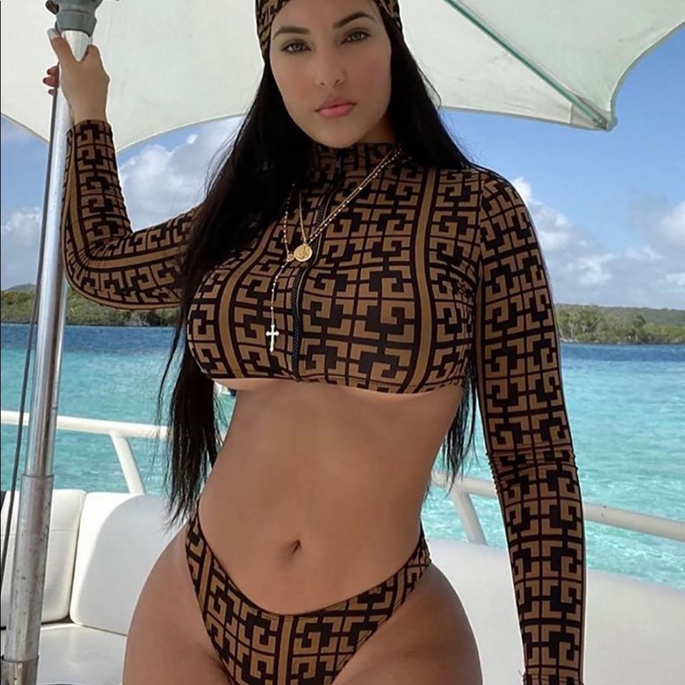 Fashionova Adele’s 3 Piece Sunkini Set